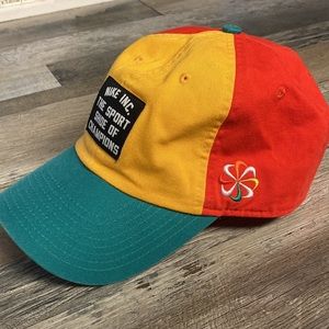 Nike swoosh strap back hat